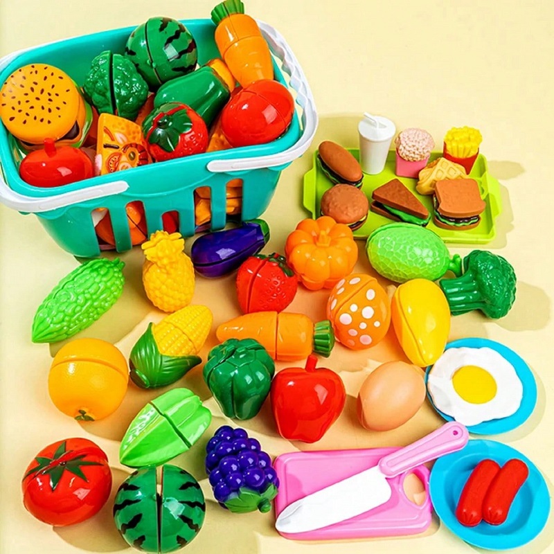 Children Play House Toy Fruits - Baby Food Vegetables review and price