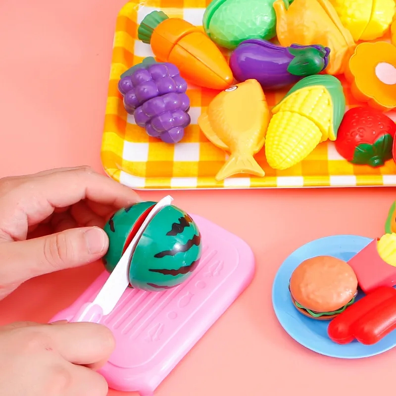 Children Play House Toy Fruits - Baby Food Vegetables review and price