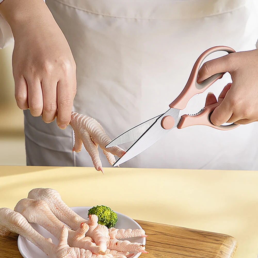 Stainless Steel Household Kitc - Baby Food Scissors review and price