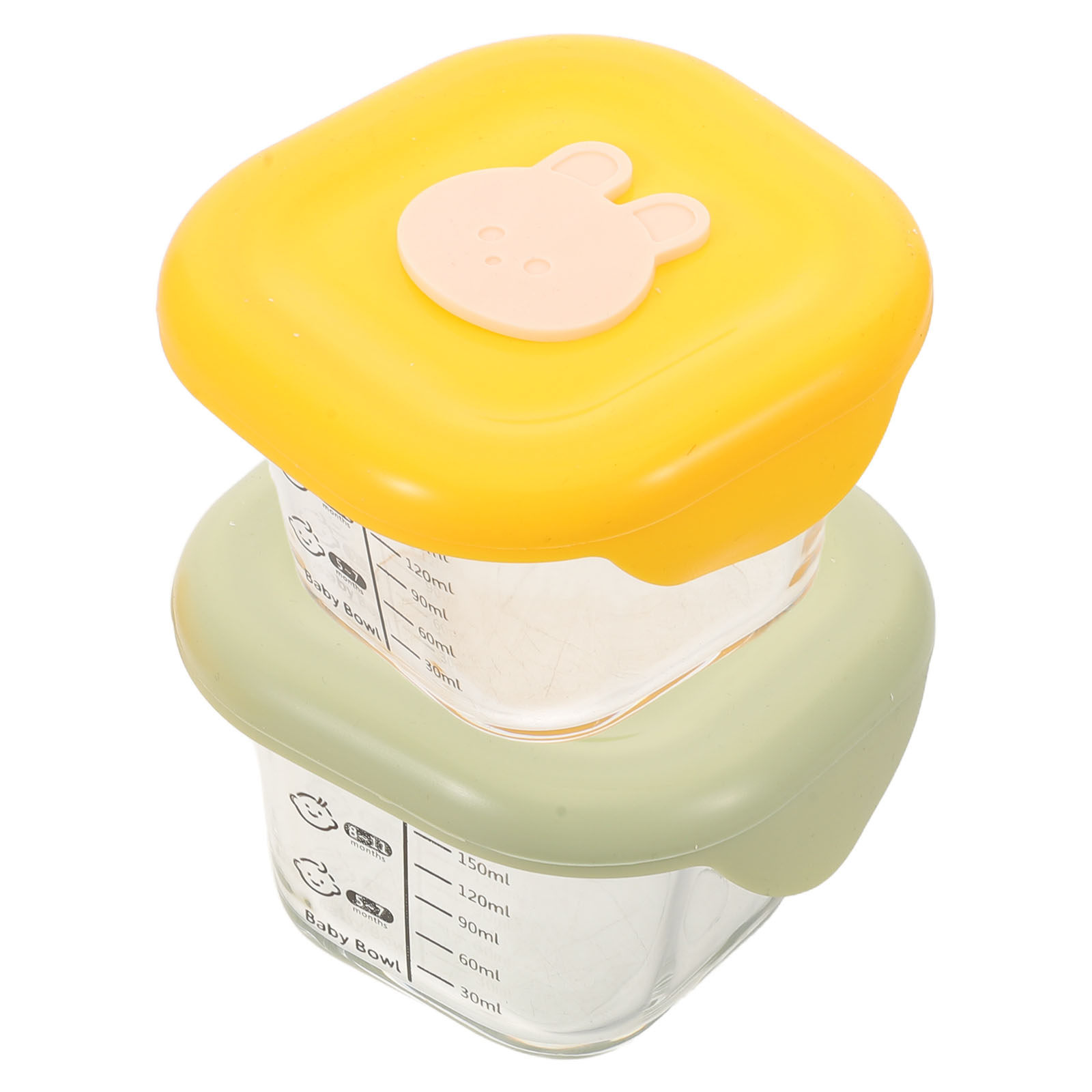 2Pcs Baby Food Storage Contain - Baby Food Jars With Lids review and price